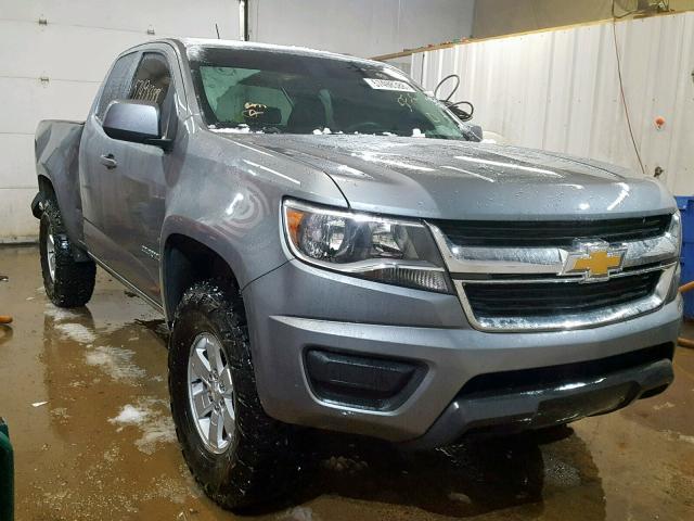 1GCHSBEN2J1214707 - 2018 CHEVROLET COLORADO GRAY photo 1