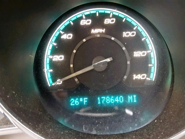 1G1ZB5EB8AF102100 - 2010 CHEVROLET MALIBU LS BLACK photo 8