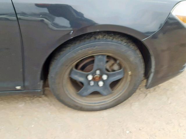 1G1ZB5EB8AF102100 - 2010 CHEVROLET MALIBU LS BLACK photo 9