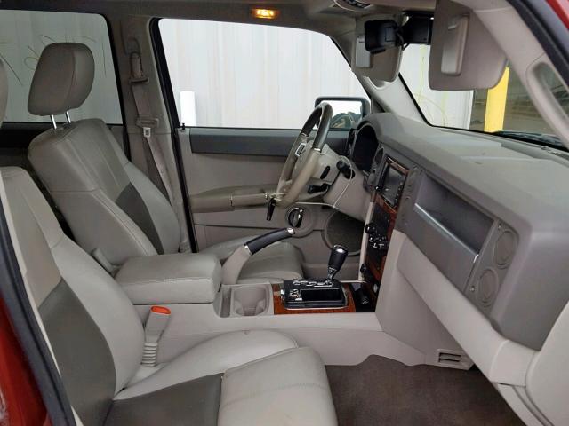 1J8HG58228C111167 - 2008 JEEP COMMANDER Qırmızı foto 5