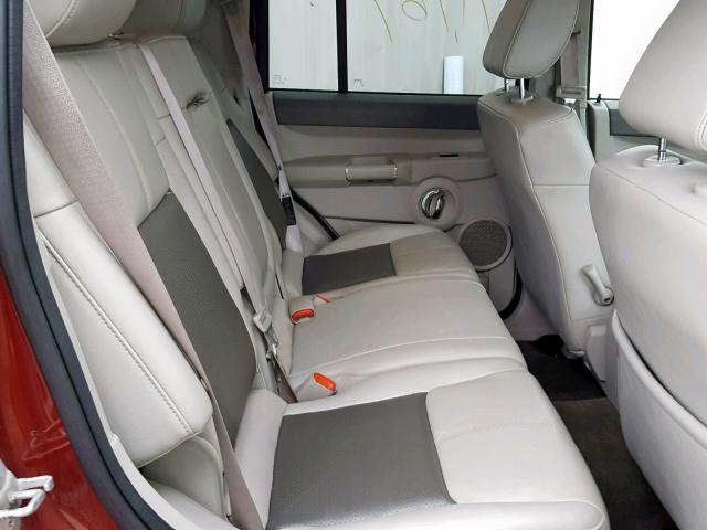 1J8HG58228C111167 - 2008 JEEP COMMANDER Qırmızı foto 6