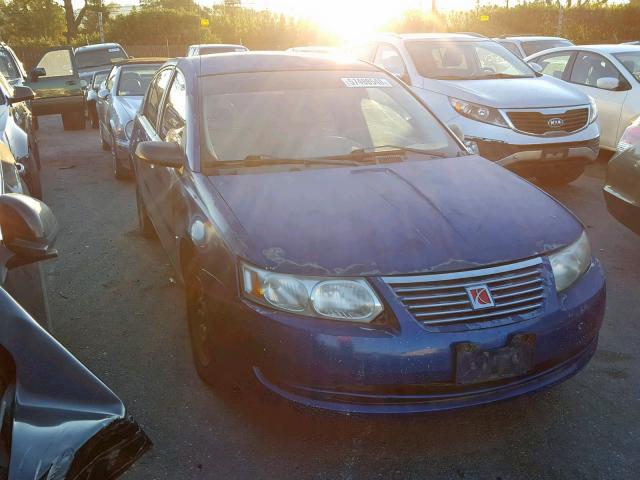 1G8AJ55F36Z149089 - 2006 SATURN ION LEVEL BLUE photo 1