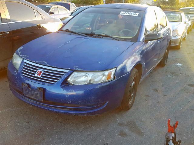 1G8AJ55F36Z149089 - 2006 SATURN ION LEVEL BLUE photo 2