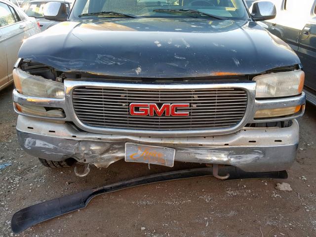 2GTEC19V611113877 - 2001 GMC NEW SIERRA BLACK photo 9