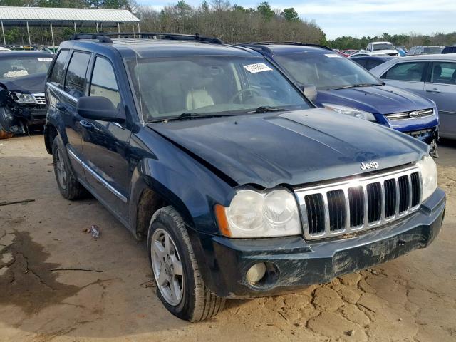 1J4HR58N15C544948 - 2005 JEEP GRAND CHER GREEN photo 1