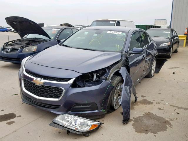 1G11C5SL3FF148836 - 2015 CHEVROLET MALIBU 1LT 蓝色 照片 2