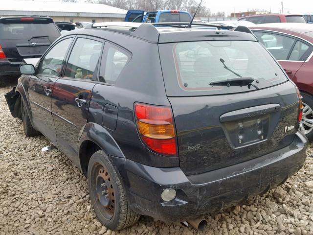 5Y2SL62864Z415637 - 2004 PONTIAC VIBE BLACK photo 3