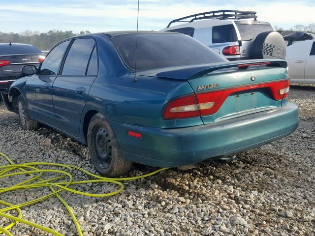 4A3AJ46G9TE265257 - 1996 MITSUBISHI GALANT S GREEN photo 3