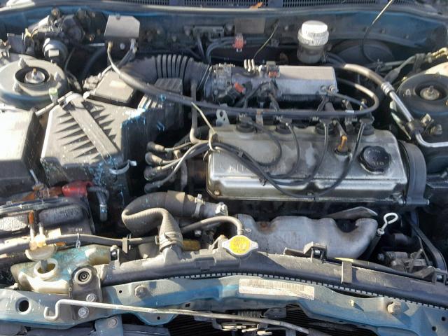 4A3AJ46G9TE265257 - 1996 MITSUBISHI GALANT S GREEN photo 7