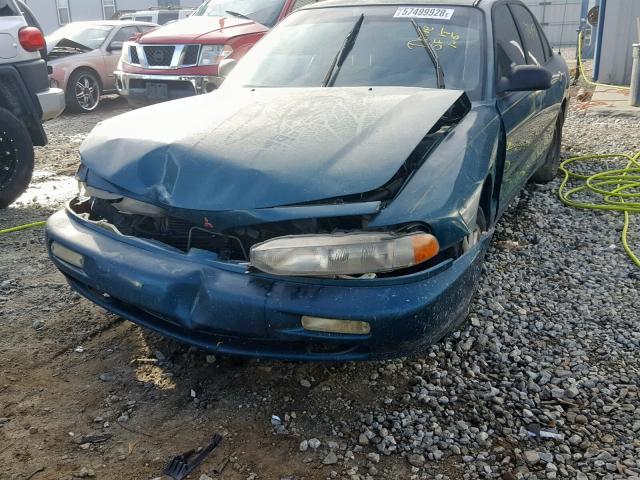 4A3AJ46G9TE265257 - 1996 MITSUBISHI GALANT S GREEN photo 9