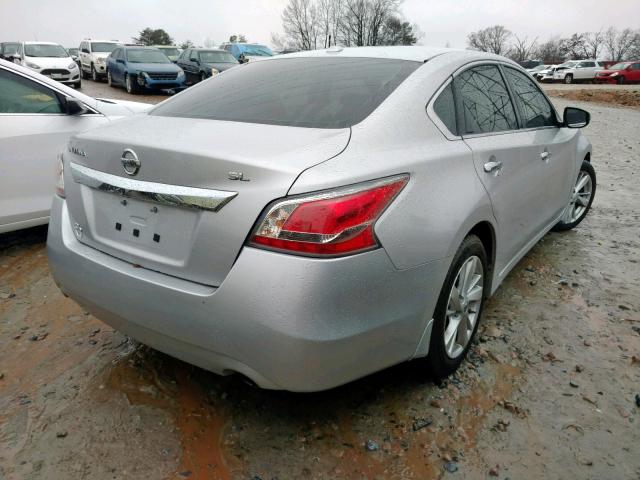 1N4AL3AP3FC234140 - 2015 NISSAN ALTIMA 2.5 SILVER photo 4