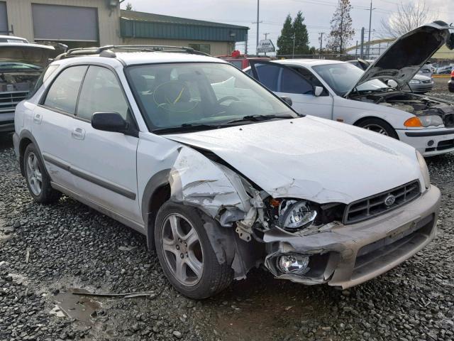 JF1GG68582H802271 - 2002 SUBARU IMPREZA OU WHITE photo 1