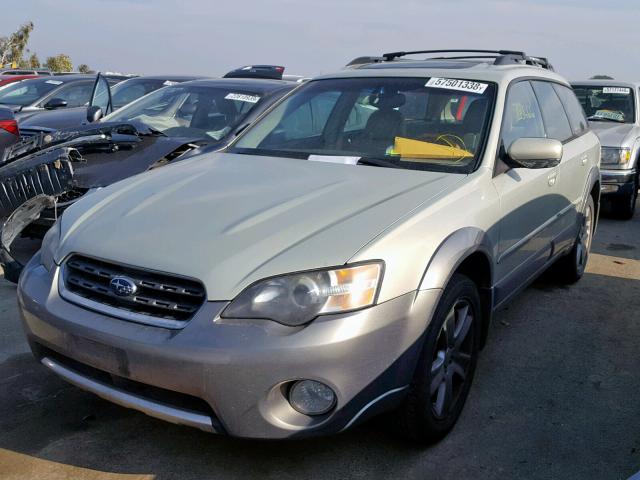 4S4BP86C554385961 - 2005 SUBARU LEGACY OUT SILVER photo 2