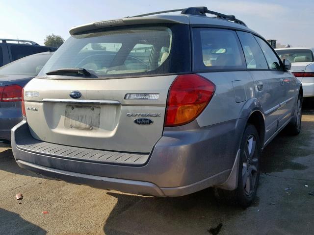 4S4BP86C554385961 - 2005 SUBARU LEGACY OUT SILVER photo 4