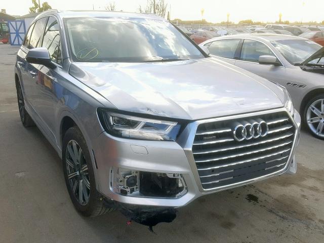 WA1VAAF76HD036898 - 2017 AUDI Q7 PRESTIG SILVER photo 1