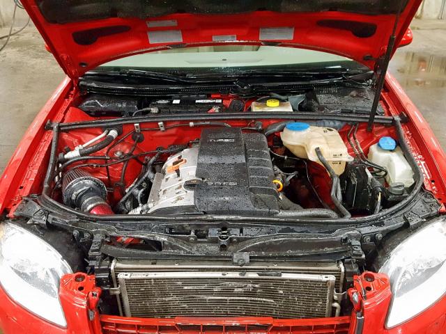 WAUDF78E56A040910 - 2006 AUDI A4 2.0T QU RED photo 7