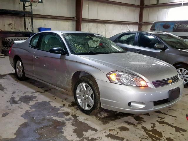 2G1WK15K179182238 - 2007 CHEVROLET MONTE CARL SILVER photo 1