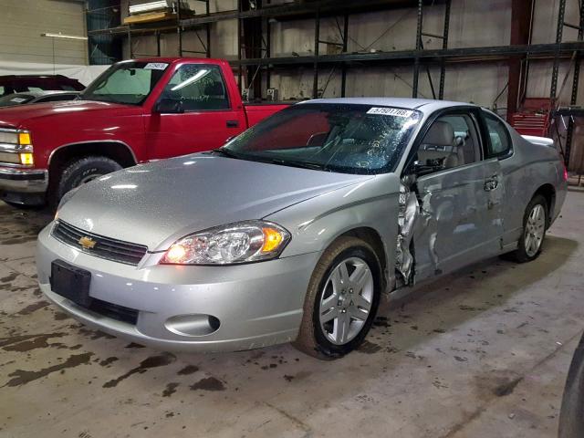 2G1WK15K179182238 - 2007 CHEVROLET MONTE CARL SILVER photo 2