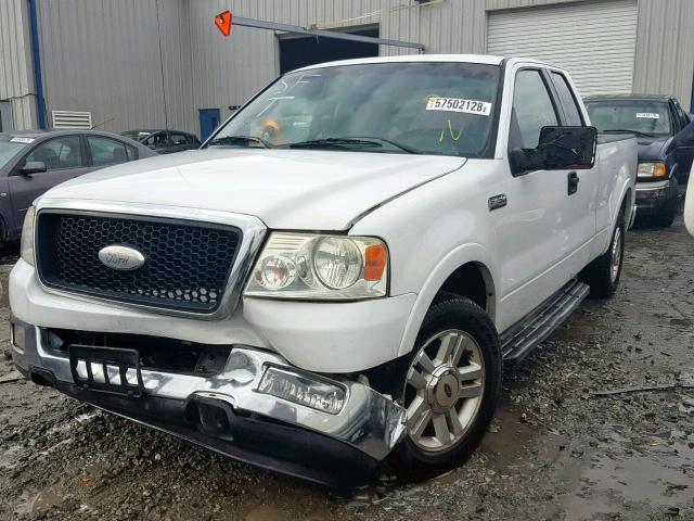 1FTPX12544NA15604 - 2004 FORD F150 WHITE photo 2