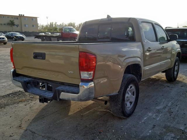 5TFAZ5CN2GX012991 - 2016 TOYOTA TACOMA DOU TAN photo 4