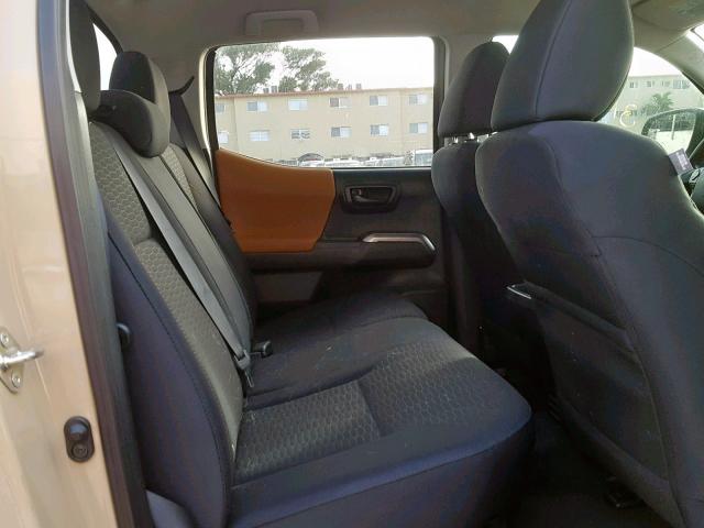 5TFAZ5CN2GX012991 - 2016 TOYOTA TACOMA DOU TAN photo 6