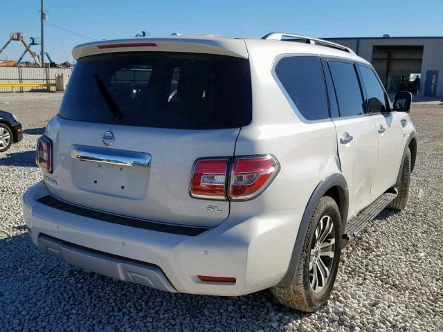 JN8AY2ND7J9054661 - 2018 NISSAN ARMADA SV WHITE photo 4