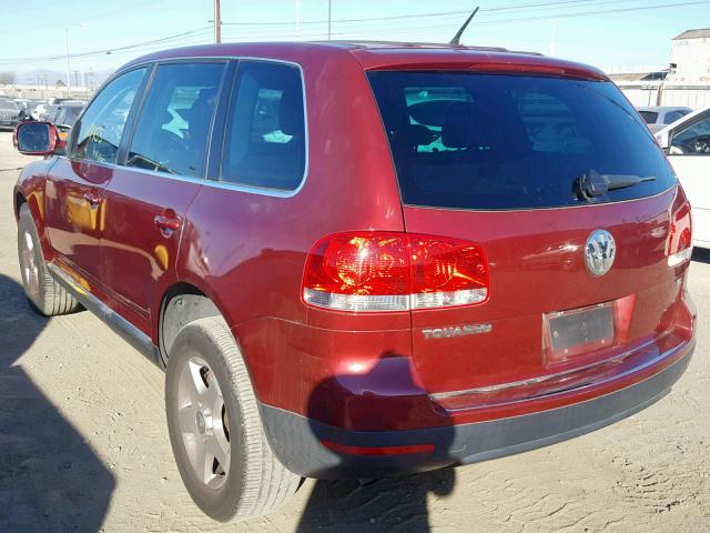 WVGZG77L26D016967 - 2006 VOLKSWAGEN TOUAREG 3. RED photo 3