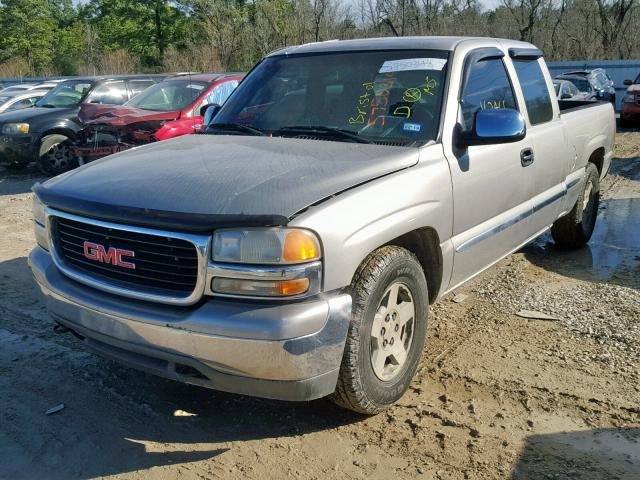 2GTEC19V921119464 - 2002 GMC NEW SIERRA GRAY photo 2