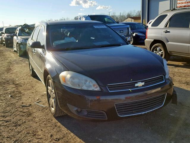 2G1WU58R279146505 - 2007 CHEVROLET IMPALA LTZ BLACK photo 1