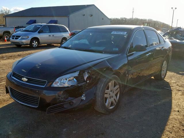 2G1WU58R279146505 - 2007 CHEVROLET IMPALA LTZ BLACK photo 2