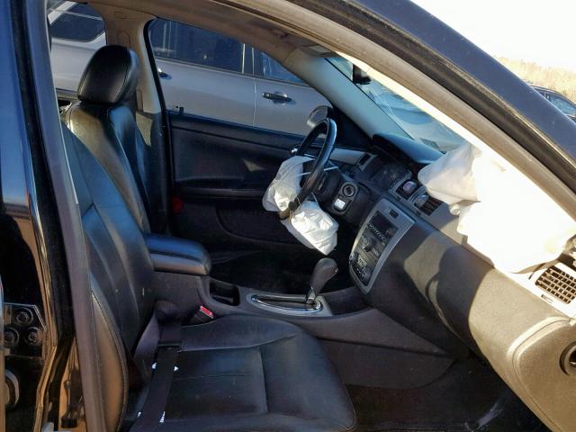 2G1WU58R279146505 - 2007 CHEVROLET IMPALA LTZ BLACK photo 5