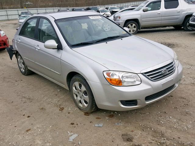 KNAFE121785520134 - 2008 KIA SPECTRA EX SILVER photo 1