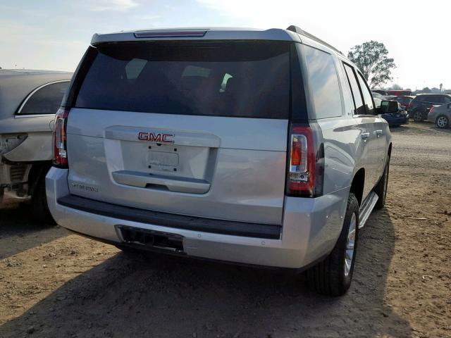 1GKS2AKC7FR137963 - 2015 GMC YUKON SLE GRAY photo 4