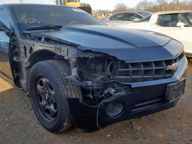 2G1FA1EV5A9201376 - 2010 CHEVROLET CAMARO LS BLACK photo 9