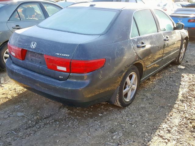 1HGCM56865A051694 - 2005 HONDA ACCORD EX GRAY photo 4