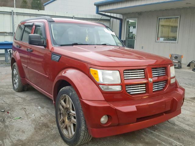 1D8GU58657W725076 - 2007 DODGE NITRO R/T RED photo 1