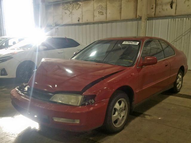 1HGCD7201VA024379 - 1997 HONDA ACCORD SE Կարմիր լուսանկար 2
