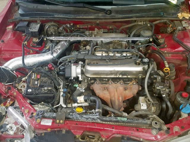 1HGCD7201VA024379 - 1997 HONDA ACCORD SE Կարմիր լուսանկար 7