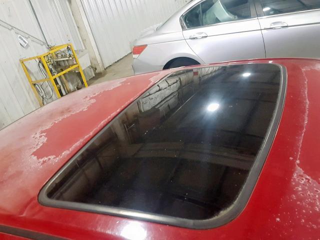 1HGCD7201VA024379 - 1997 HONDA ACCORD SE Կարմիր լուսանկար 9