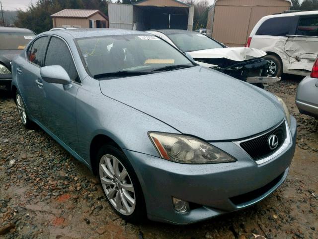 JTHCK262772016785 - 2007 LEXUS IS 250 BLUE photo 1