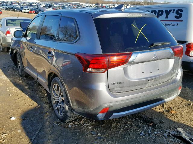 JA4AD2A39HZ036462 - 2017 MITSUBISHI OUTLANDER SILVER photo 3