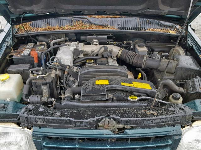 KNDJA7235V5551150 - 1997 KIA SPORTAGE TEAL photo 7