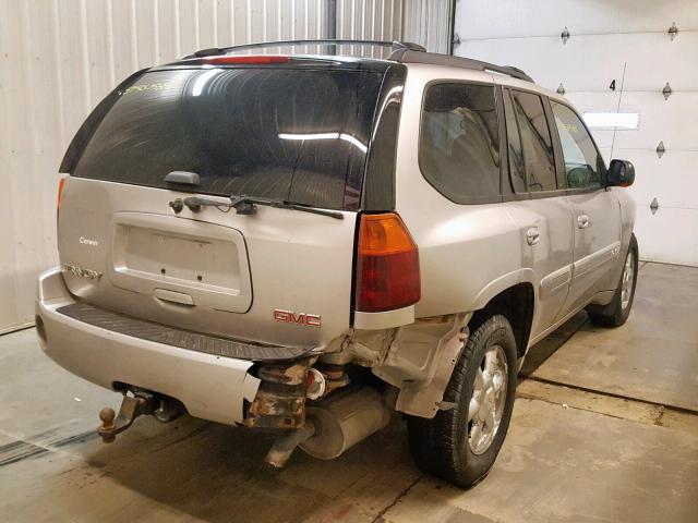 1GKDT13S452199629 - 2005 GMC ENVOY SILVER photo 4