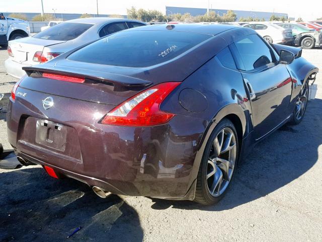 JN1AZ4EH9EM634894 - 2014 NISSAN 370Z BASE BLACK photo 4