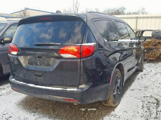 2C4RC1EG2JR189140 - 2018 CHRYSLER PACIFICA T BLACK photo 4