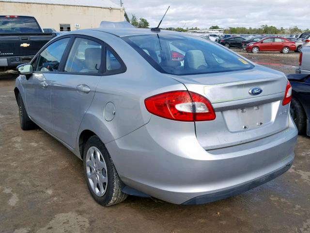 3FADP4AJ5BM151336 - 2011 FORD FIESTA S SILVER photo 3