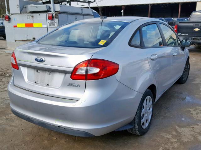 3FADP4AJ5BM151336 - 2011 FORD FIESTA S SILVER photo 4