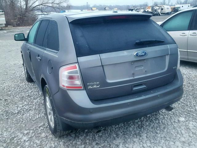 2FMDK3JC4ABA67251 - 2010 FORD EDGE SEL GRAY photo 3