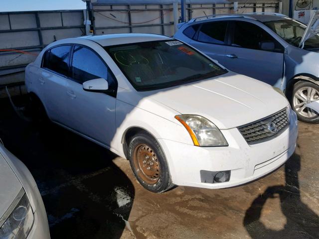 3N1AB61E97L662087 - 2007 NISSAN SENTRA 2.0 WHITE photo 1