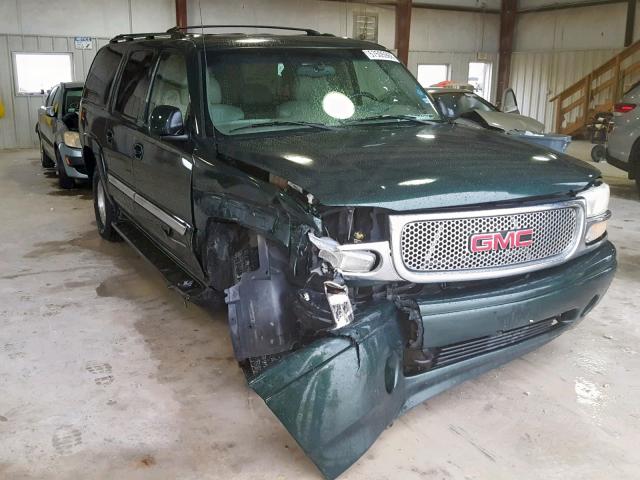 1GKEC16Z12J326156 - 2002 GMC YUKON XL C GREEN photo 1